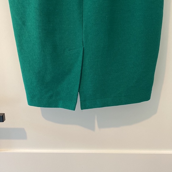 Topshop Fitted Emerald Green Dress - Picture 5 of 7